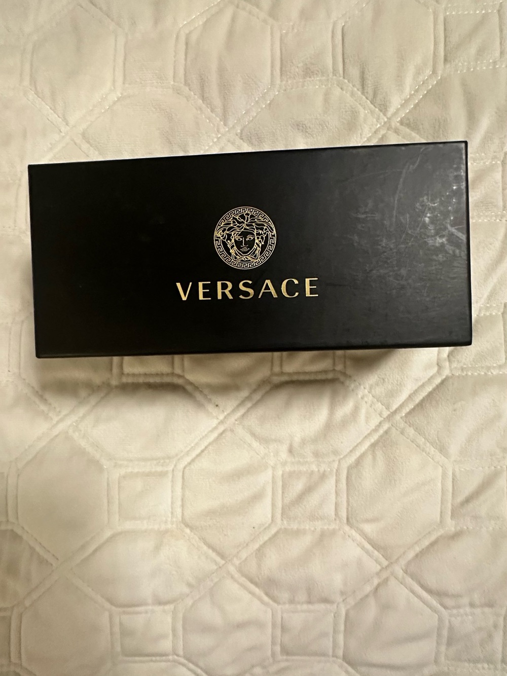 Versace Black and Gold Logo Box